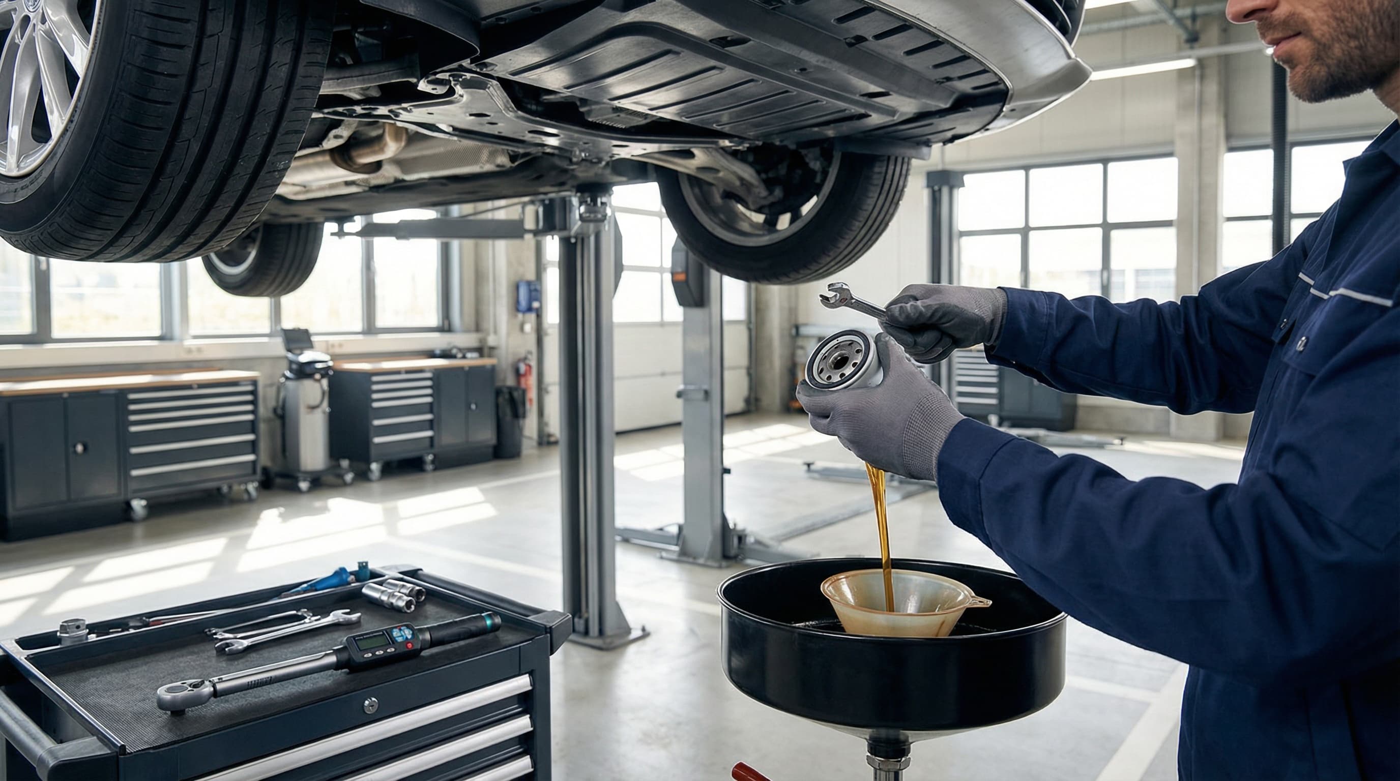 Výměna olejů a filtrů